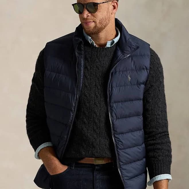 Big & Tall Polo Ralph Lauren Men's Packable Vest