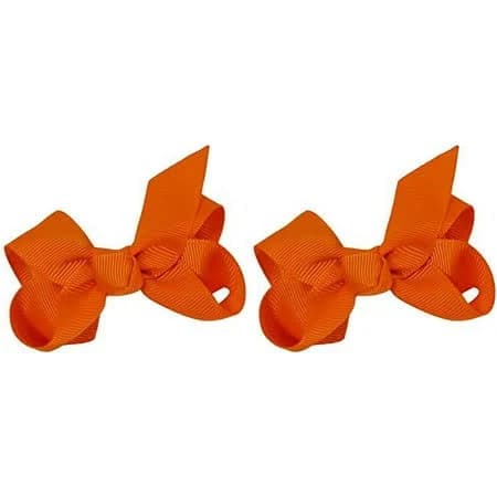 Children's Grosgrain Ribbon Hair Bows (Set of 2)