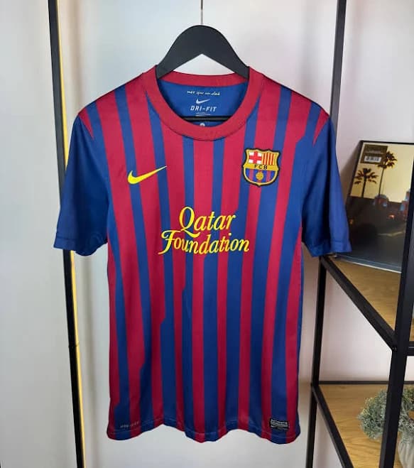 Barcelona Nike soccer Jersey Home Football season 2011-12 Men S
