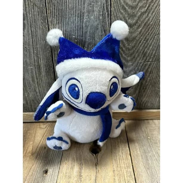 Disney Winter Blue & White Stitch Plush Lilo & Stitch