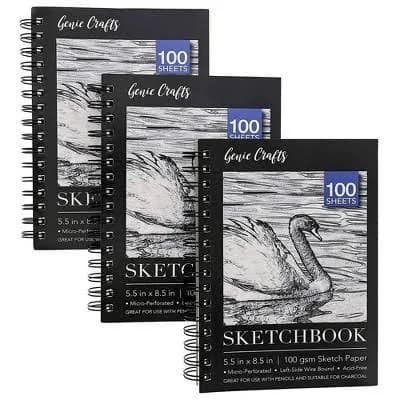 3-Pack Art Sketchbook