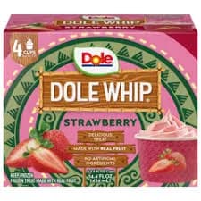 Dole Whip Strawberry Frozen Treat Cups