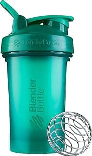 Classic V2 Shaker Bottle Perfect for Protein Shakes and Pre Workout, 20-Ounce, Emerald Green