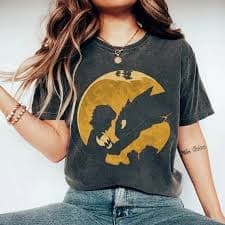 We Ride the Sky Shirt, How to Train a Dragon Shirt, Toothless T-shirt, Dragon Movie Shirt, Gift for Fans,Black Color,Size 2XL - Walmart.com