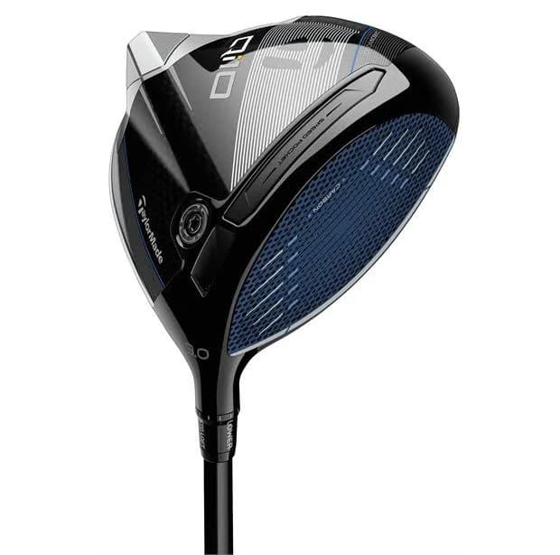 TaylorMade Qi10 Driver Golf Club - Graphite Shaft, 9° Loft, Regular Flex for Men