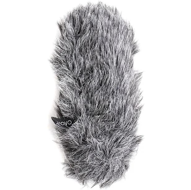 Movo WS-G8 Furry Outdoor Microphone Windscreen Muff