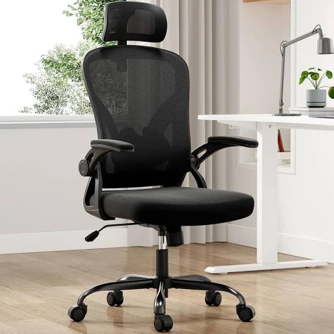 Lirago Mesh Swivel Adjustable Height Ergonomic Task Chair