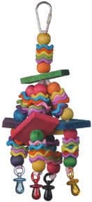 A&E Cages Happy Beaks Fiesta Blocks Bird Toy