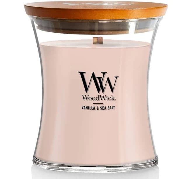 WoodWick Vanilla & Sea Salt Candle