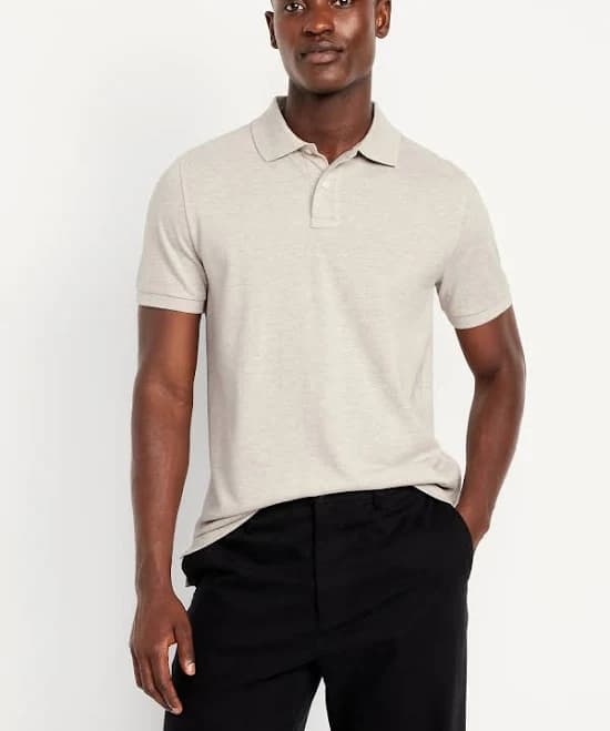 Uniform Pique Polo In the Navy Men's