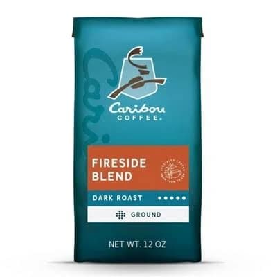 Caribou Coffee Fireside Dark Roast Ground Coffee