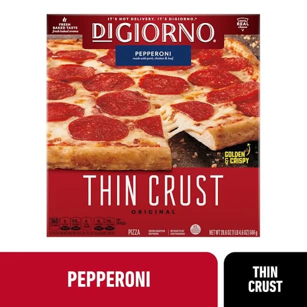 DiGiorno Original Pepperoni Thin Crust Pizza