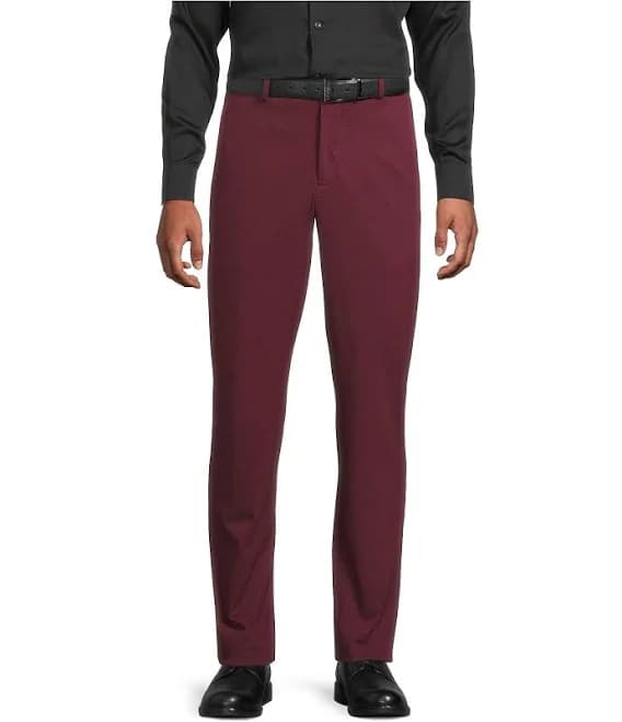 Murano Alex Slim Fit Knit Suit Dress Pants