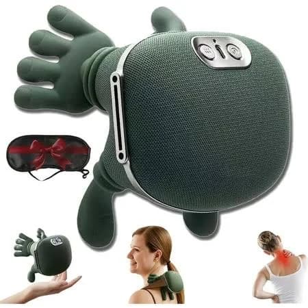Siaasoo Neck Massager, Siaasoo Massage Master for Shoulder, Cervical Relaxer Pillow, Shiatsu Back and Neck Massager, Electric Kneading Massage Pillow,