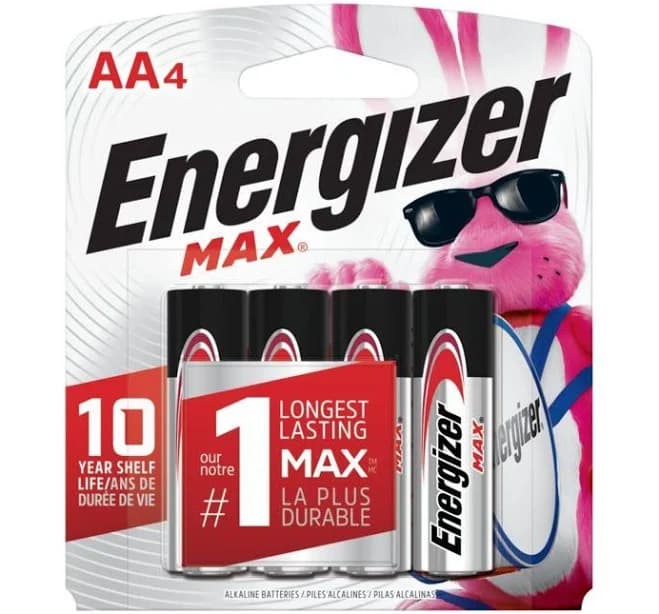 Energizer MAX AA Alkaline Batteries