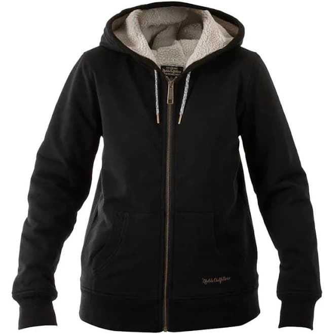 Noble Outfitters Women's Sherpa Lined Full-Zip Hoodie