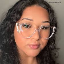 Marcus Cateye Clear Glasses | Zeelool Glasses