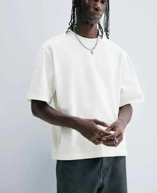 H&M Men's Oversized-Fit T-Shirt