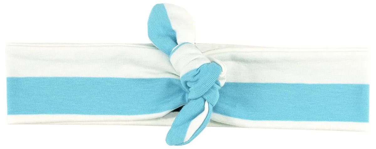 Newborn villervalla Headband With Knot Stripes Aruba