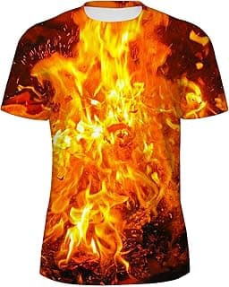 Unisex 3D Graphic Print T-Shirts for Men Women Casual Short Sleeve Tees Shirt Top