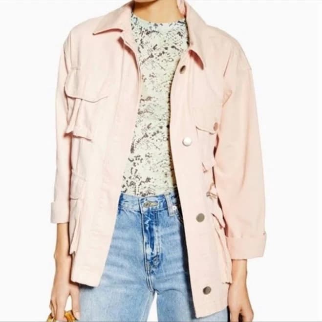 Topshop Women's Scott Utility Jacket