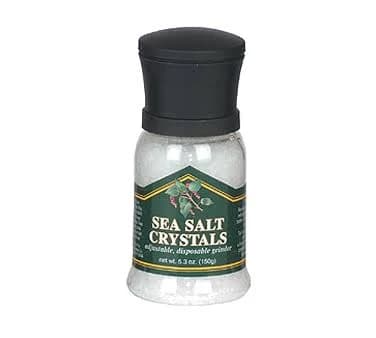 Chef Home Cookin' Disposable Sea Salt Mill 90509