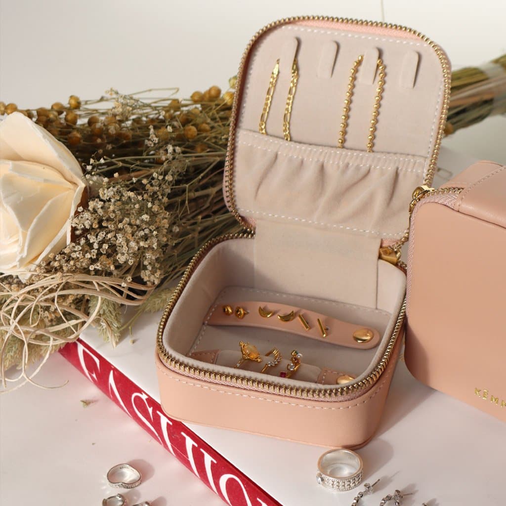 Jewelry Travel Case | Leather Bags & Accessories – KEMMI Collection