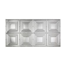 Fasade 4-ft x 2-ft Portrait Brushed Aluminum PVC Surface-mount Ceiling Tile ( 5 -Pack, 40-sq ft / Case ) in the Ceiling Tiles department at Lowes.com