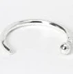 22G Sterling Silver Open Nose Ring