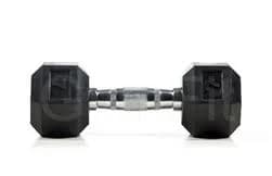 Hexagon Rubber Dumbbell Pair 17.5kg