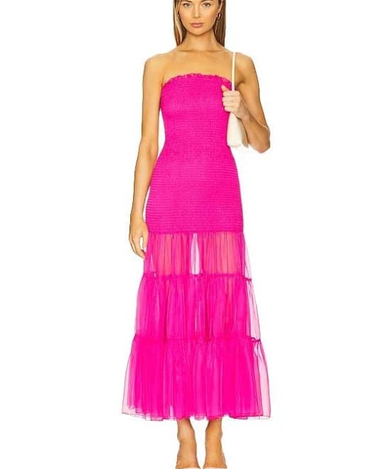 Bardot x Revolve Azura Strapless Dress