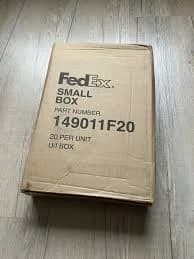 Box Of 20 FedEx small boxes 149011F20