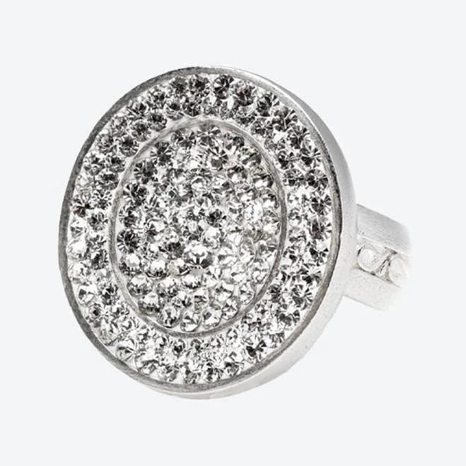 Swarovski Crystal Oval Ring