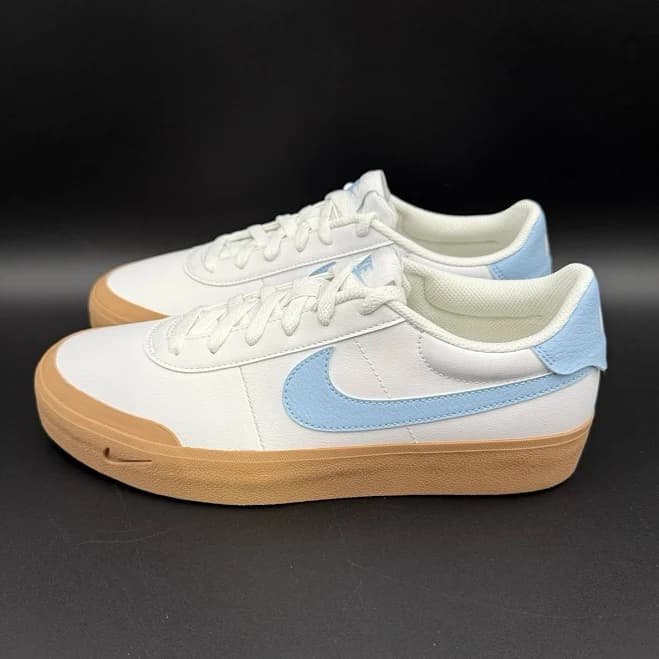 Nike Court Shot Sneakers White Blue Gum Men’s Sizes Fq8146-114
