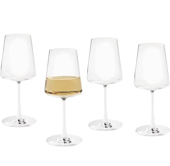 Better Homes & Gardens Clear Flared Wine Glass with Stem (4 Pack)