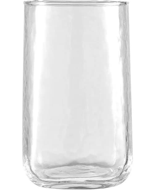 Better Homes & Gardens Square Hammered Glass Tumbler