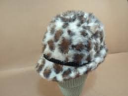 Vintage Yves Saint Laurent Cheetah Black Tassel Ladies Hat | eBay