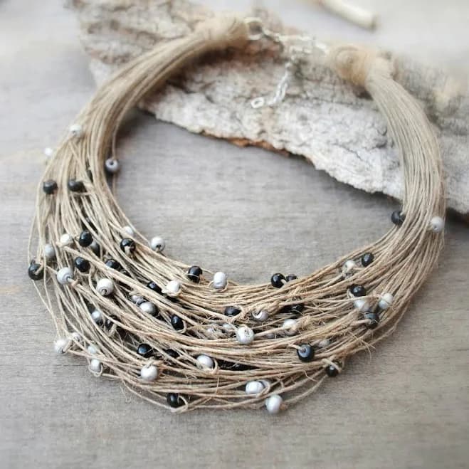 Organic Statement Necklace