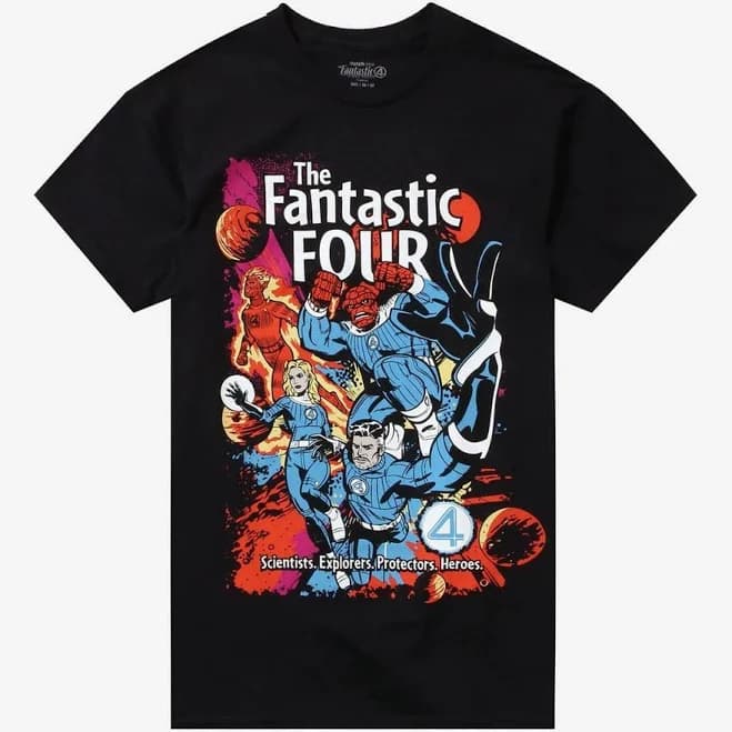 Marvel The Fantastic Four Graphic T-Shirt