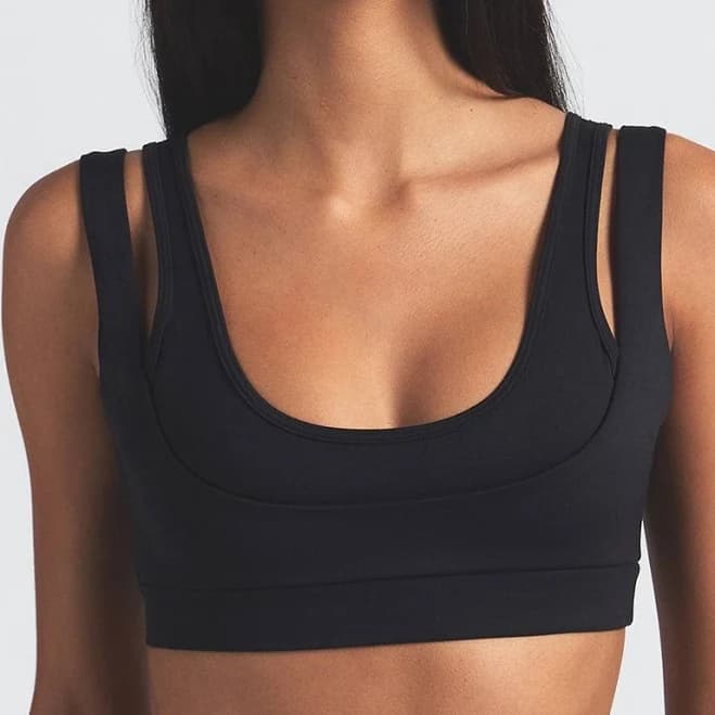 Nikeskims Matte Women's Double Strap Scoop Bra