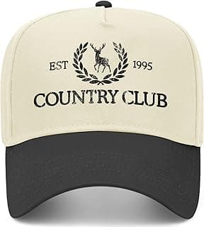 Deer Club Vintage Trucker Hat | Est 1995 | Premium Snapback Baseball Hat for Men & Women