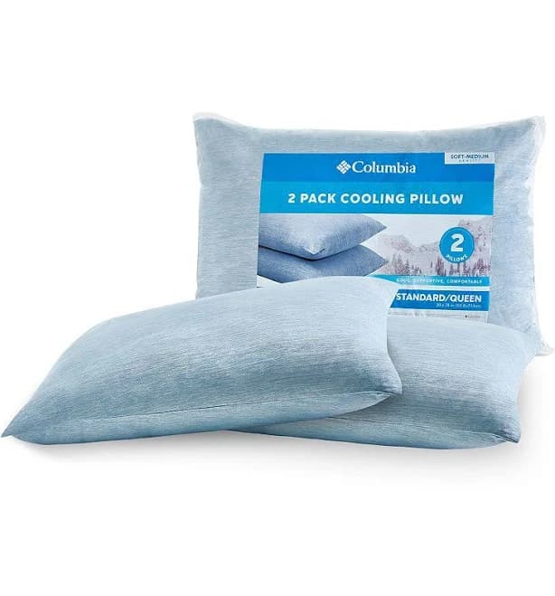 Columbia Cooling Comfort Pillow 2-Pack
