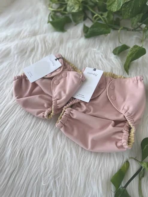 Blush Pink | Size 2 Cloth Diaper Outer | Esembly