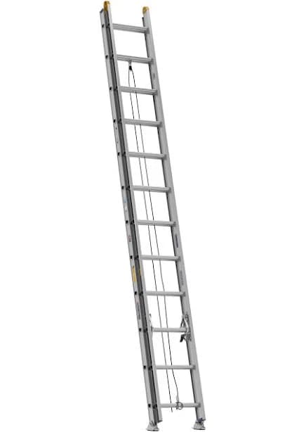 Werner 24' Aluminum Extension Ladder D1324-2