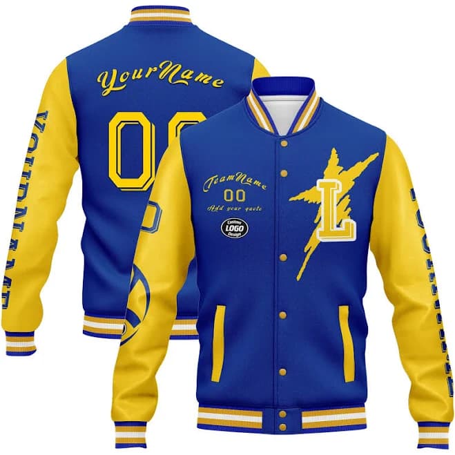 Los Angeles Varsity Letterman Bomber Jacket