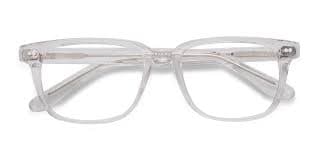 Pacific Rectangle Clear Full Rim Eyeglasses | Eyebuydirect