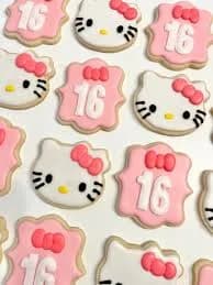 Hello Kitty Sugar Cookies One Dozen