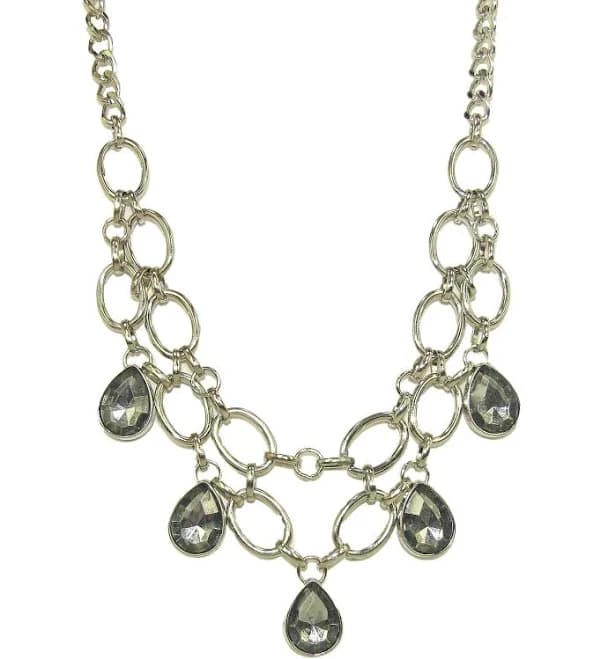 Teardrop Crystal Necklace