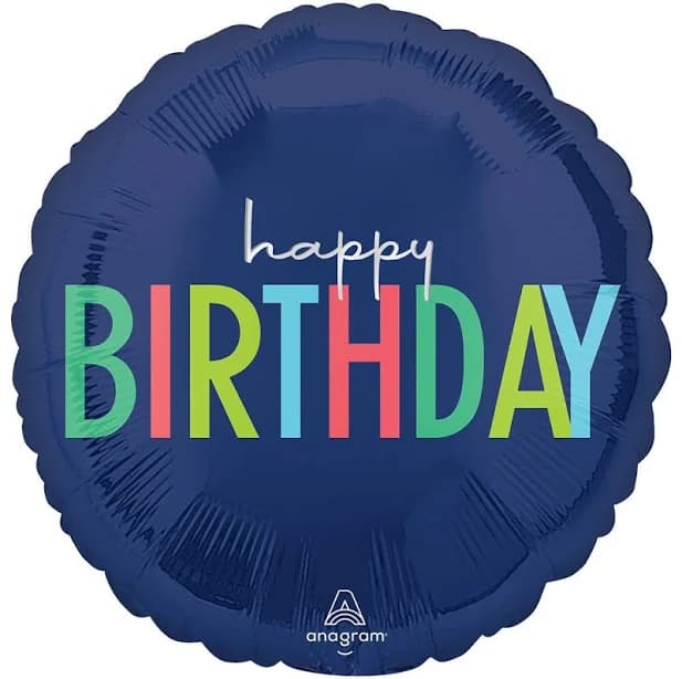 Anagram Modern Birthday Balloon