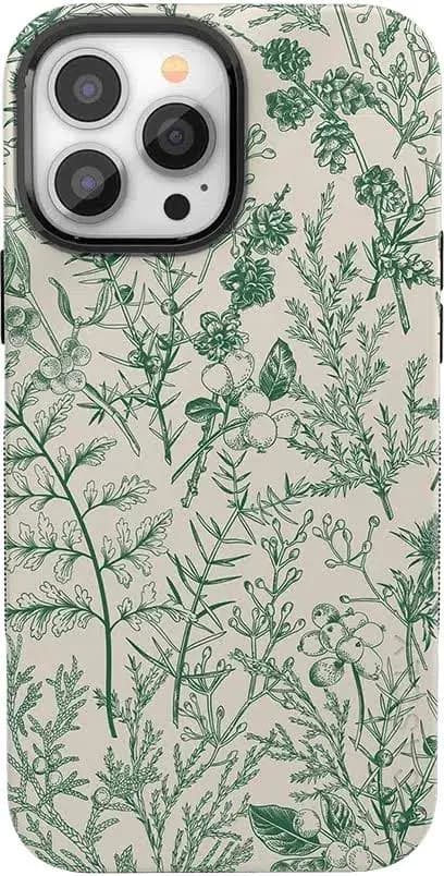 Bold + MagSafe Sage Garden Green Floral Case for iPhone 13 Pro Max
